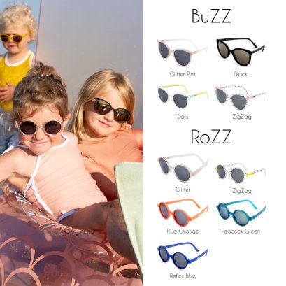 Ki ET LA  รุ่น Kids แว่นกันแดดสำหรับเด็ก อายุ 4-6 ปี